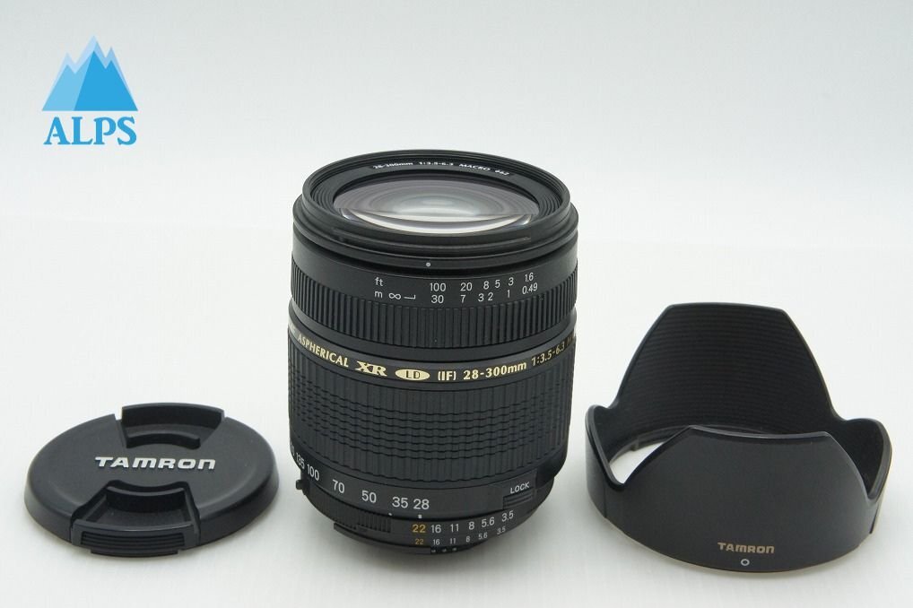 ジャンク品 TAMRON AF 28-300mm F3.5-6.3 XR LD Aspherical IF MACRO A06 Nikon Fマウント ズームレンズ 260220q【アルプスカメラ】