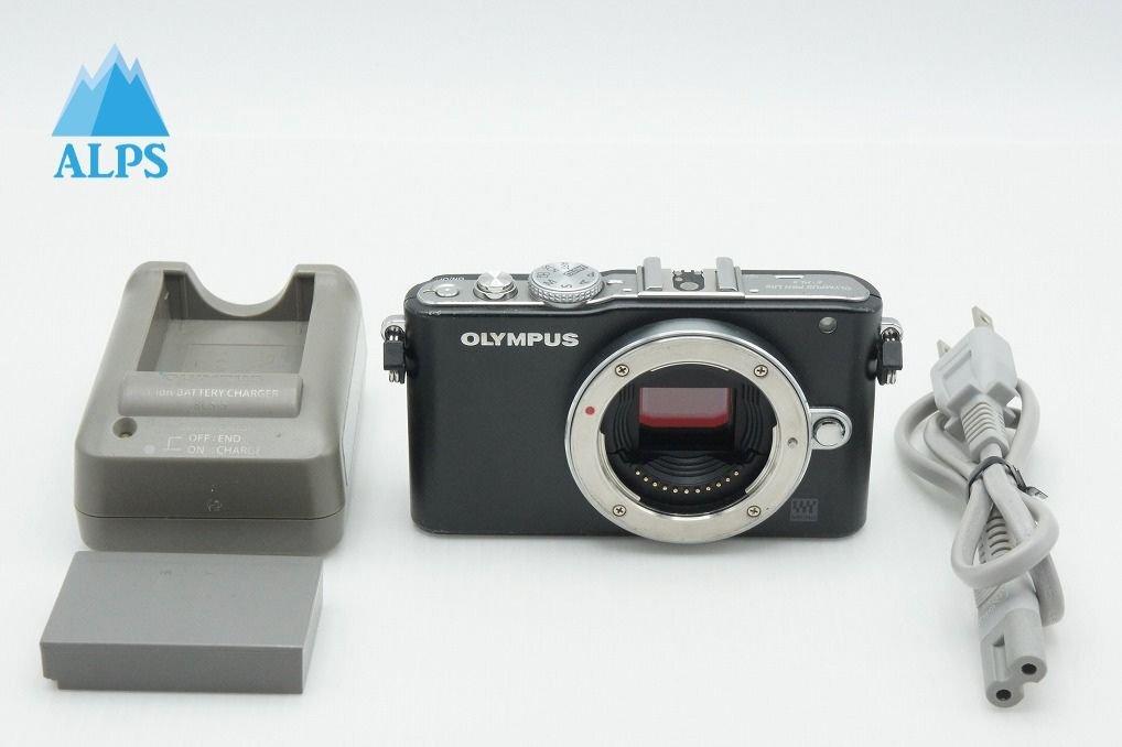 訳あり品 OLYMPUS オリンパス PEN Lite E-PL3 ボディ ミラーレス一眼カメラ ブラック 260313aa【アルプスカメラ】