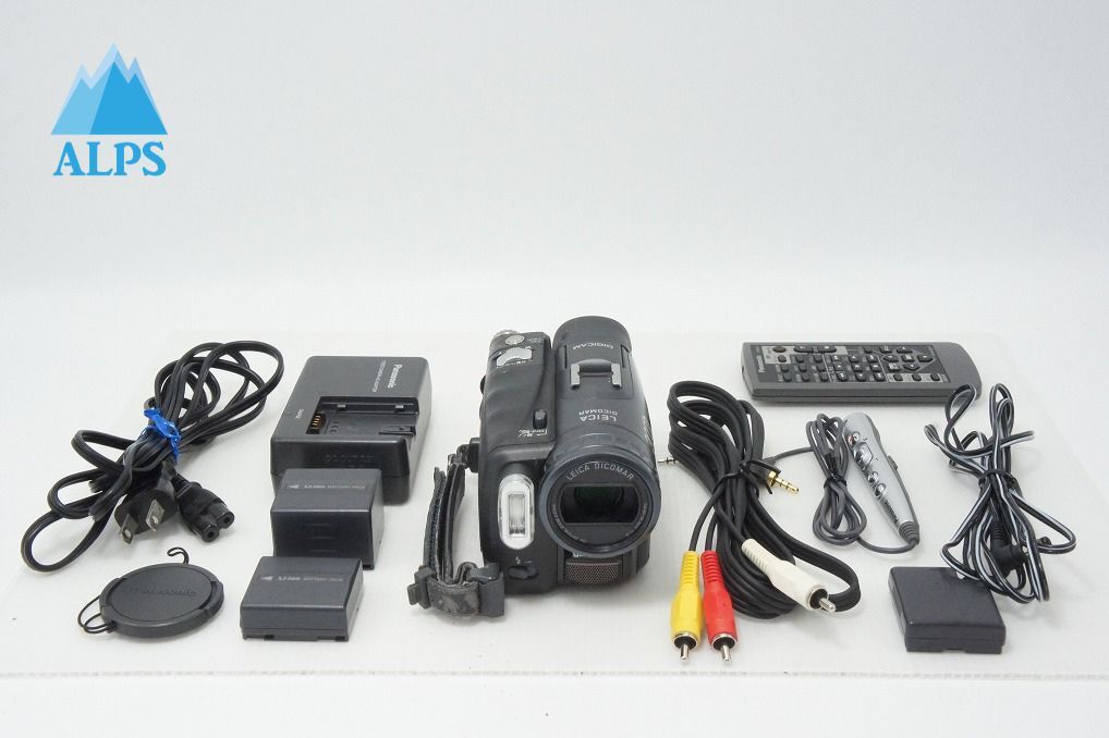 Panasonic パナソニック NV-GS200 デジタルビデオカメラ ブラック 260420x【アルプスカメラ】