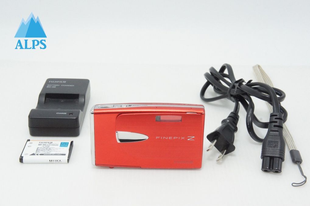良品 FUJIFILM フジフィルム FinePix Z20fd コンパクトデジタルカメラ レッド 260417m【アルプスカメラ】