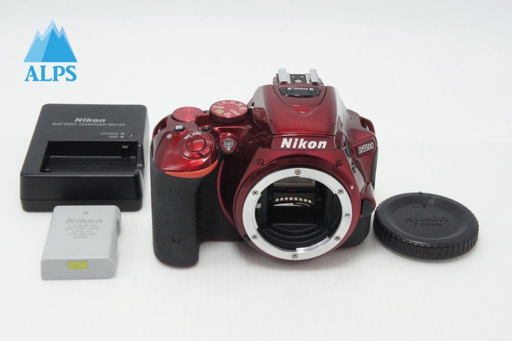 Nikon ニコン D5500 ボディ デジタル一眼レフカメラ レッド 260418u【アルプスカメラ】