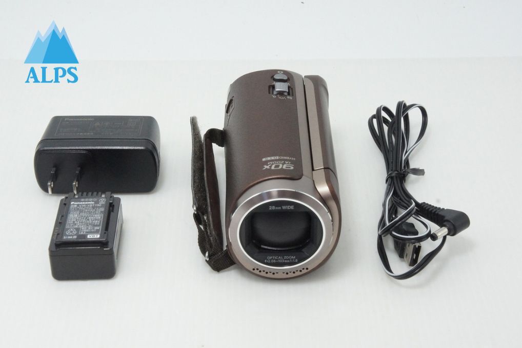 美品 Panasonic パナソニック HC-W580M デジタルビデオカメラ ブラウン 260416i【アルプスカメラ】