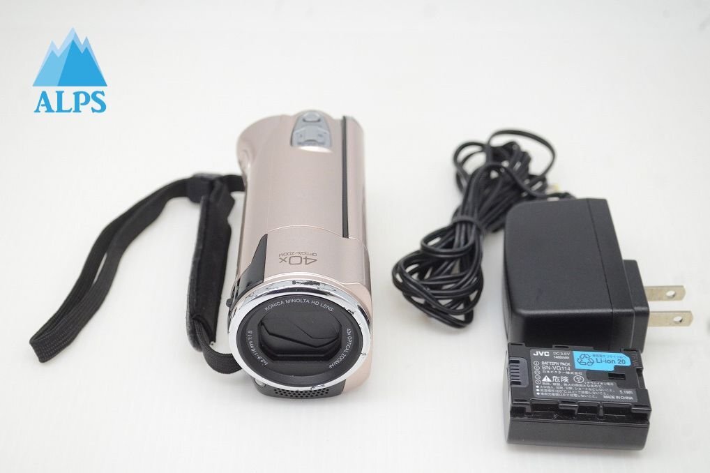 JVC ケンウッド Everio GZ-HM670 デジタルビデオカメラ ピンクゴールド 251119h【アルプスカメラ】