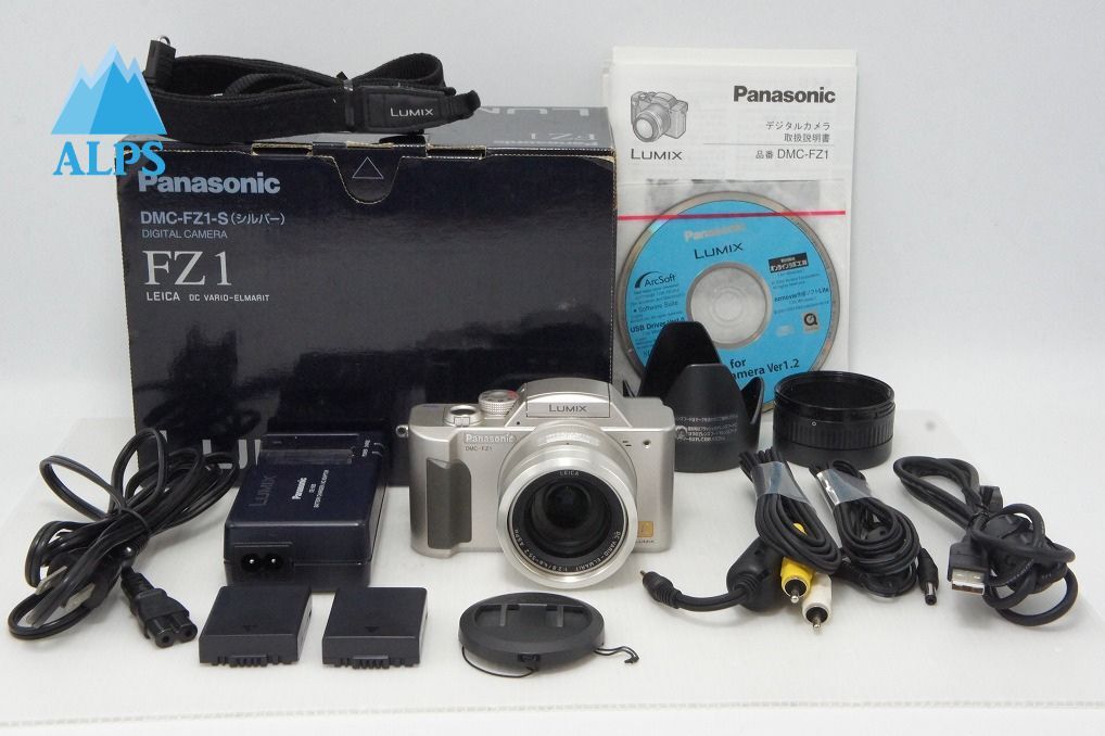 良品 Panasonic パナソニック LUMIX DMC-FZ1 デジタルカメラ シルバー 元箱付 260420z【アルプスカメラ】
