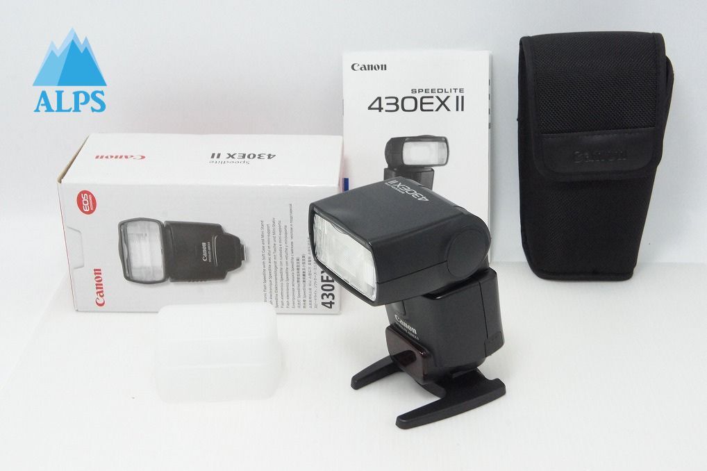 良品 Canon キヤノン ストロボ スピードライト 430EX II スタンド 元箱付 260418c【アルプスカメラ】