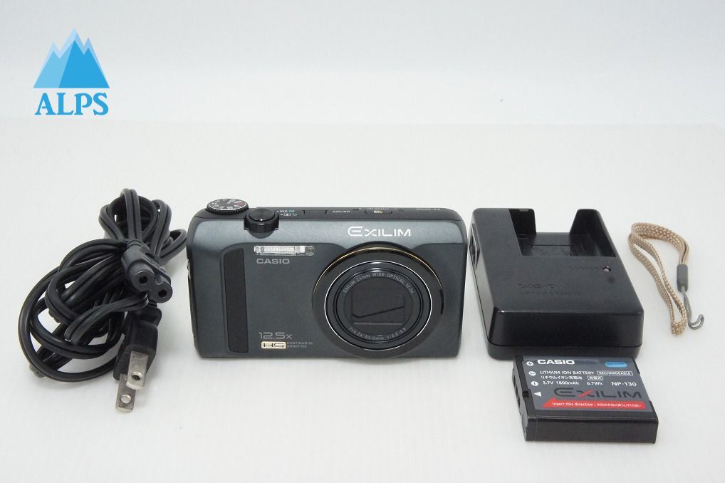CASIO カシオ EXILIM EX-ZR100 コンパクトデジタルカメラ ブラック 260423f【アルプスカメラ】