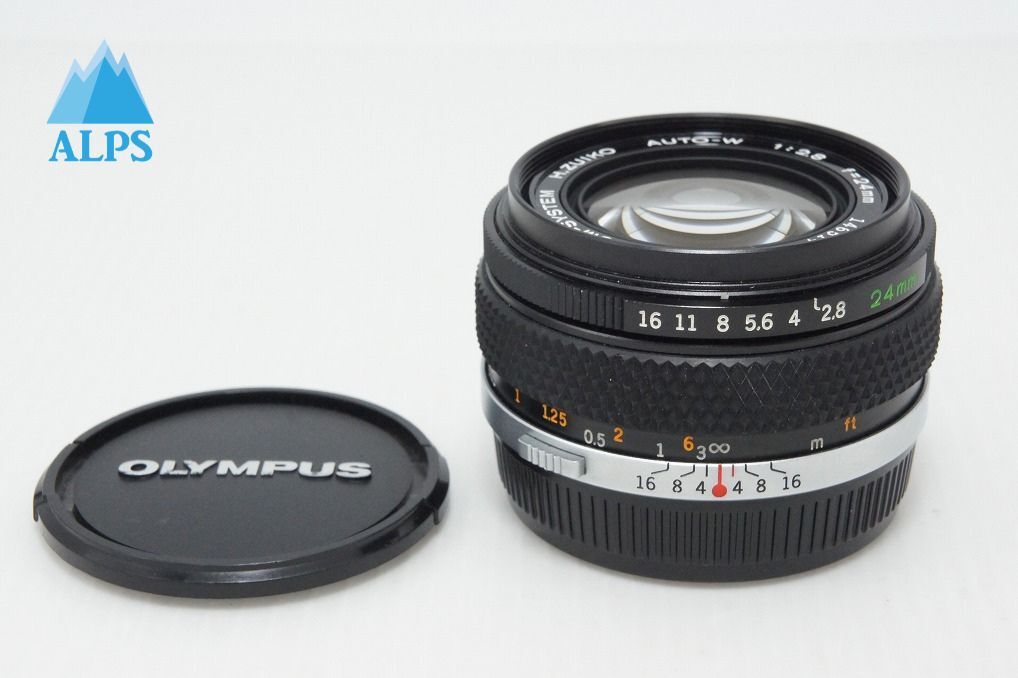 良品 OLYMPUS オリンパス OM-SYSTEM H.ZUIKO AUTO-W 24mm F2.8 MF 単焦点レンズ 260425w【アルプスカメラ】