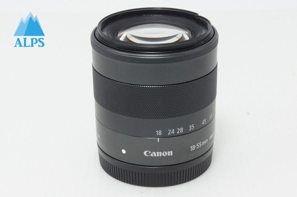 Canon キヤノン EF-M 18-55mm F3.5-5.6 IS STM ズームレンズ 260423i【アルプスカメラ】