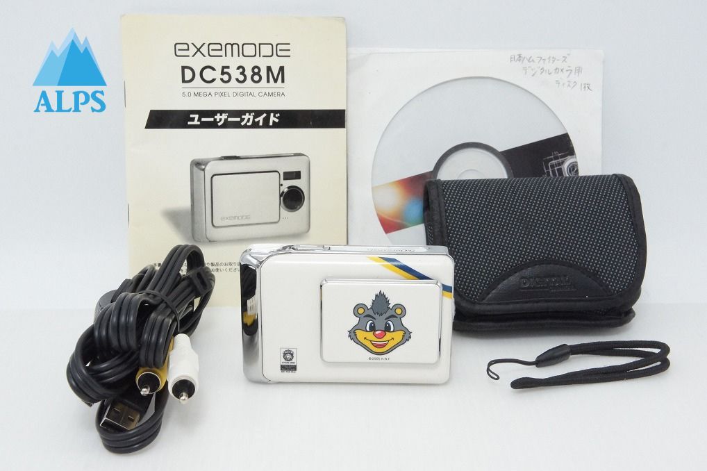 訳あり品 KFE JAPAN exemode DC538M コンパクトデジタルカメラ 北海道日本ハムファイターズモデル 260420g【アルプスカメラ】
