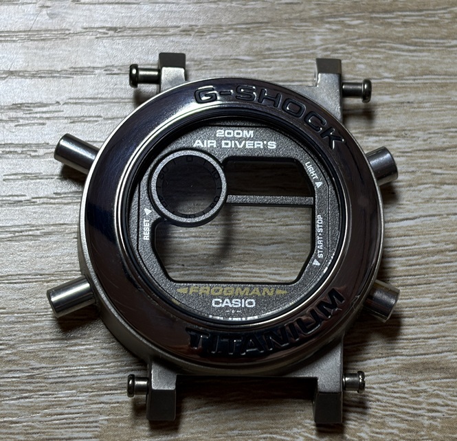 極美品！送料２７０円～ カシオ ジーショック DW-8200MS-8T フロッグマン フェイスのみ メンインスモーク G-SHOCK MEN IN SMOKE FROGMAN