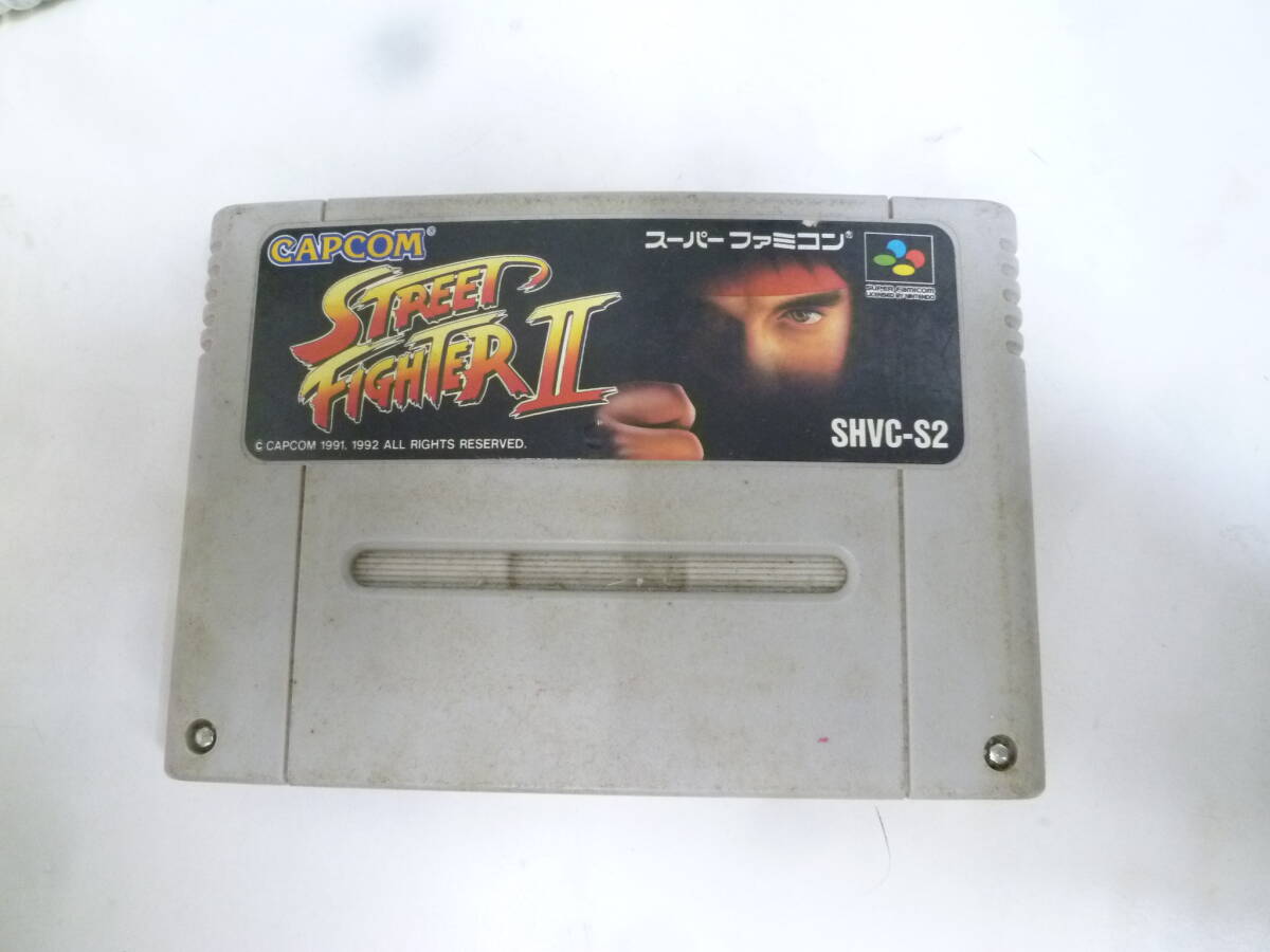 ★#44298 【中古品】SFCソフト ストリートファイターⅡ SHVC-2 スト2 スーパーファミコン カプコン CAPCOM