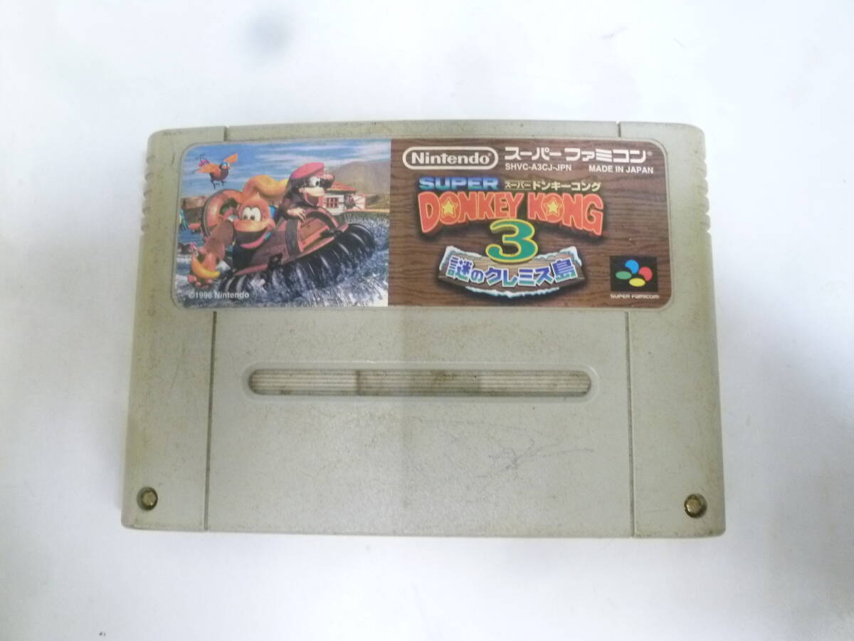 ★#44297 【中古品】SFCソフト スーパードンキーコング3 謎のクレミス島 スーパーファミコン nintendo 任天堂 ニンテンドー