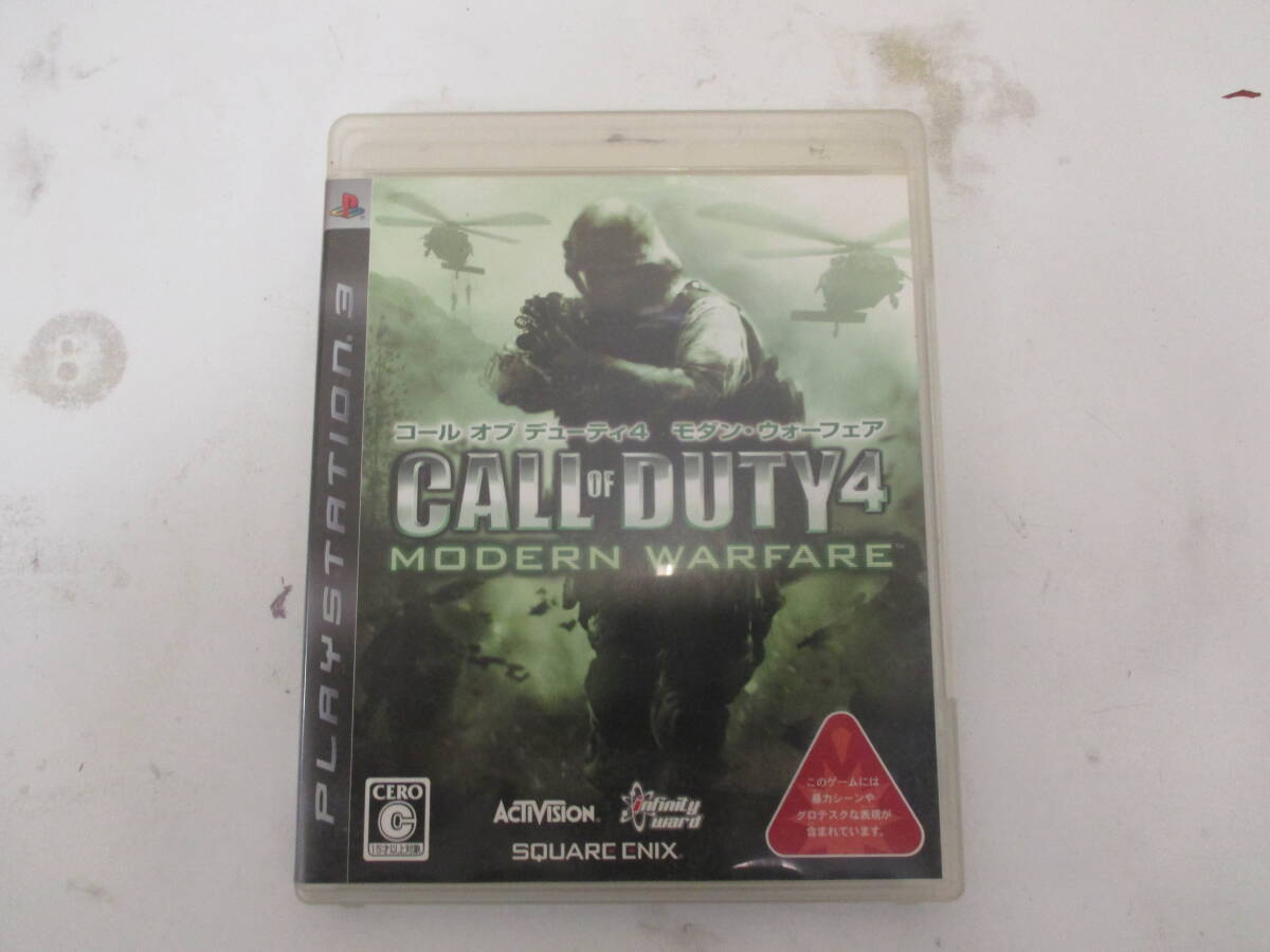 ＃44383 【中古品】 PS3 ソフト コール オブ デューティー4 モダン・ウォーフェア