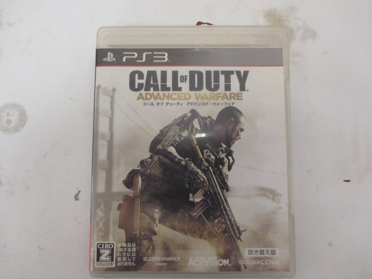 ＃44384 【中古品】 PS3 ソフト コール オブ デューティー アドバンスド・ウォーフェア 現状品