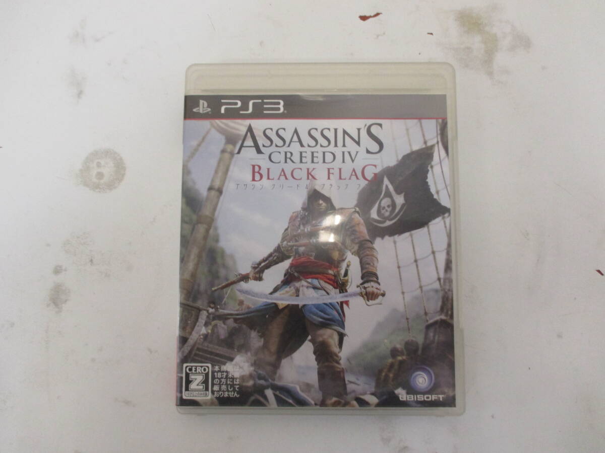 ＃44385 【中古品】 PS3 ソフト アサシン クリード4 ブラック フラッグ 現状品