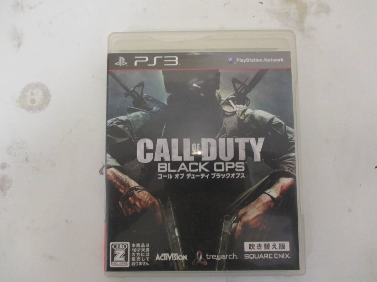 ＃44381 【中古品】 PS３ ソフト コール オブ デューティー ブラックオプス (吹き替え版)