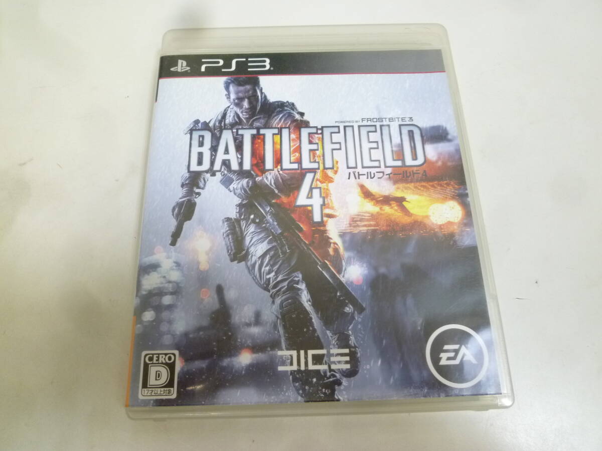 ＃44407 【中古品】 PS3 ソフト BATTLEFIELD 4 バトルフィールド4 現状品