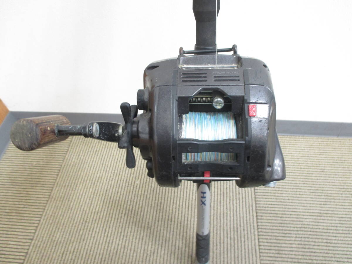 ●#A44433　【中古品】DAIWA　ダイワ　 釣竿　HX IL 岬 30号390、リール　 TANACOM SS-60 竿リールセット