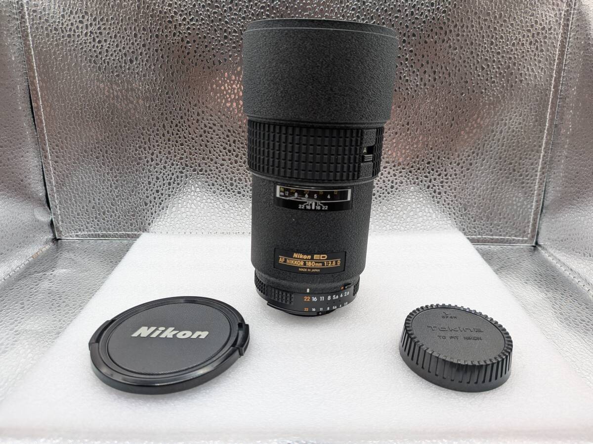【美品】Nikon ニコン ED AF NIKKOR 180mm F2.8 D 単焦点望遠レンズ [38]