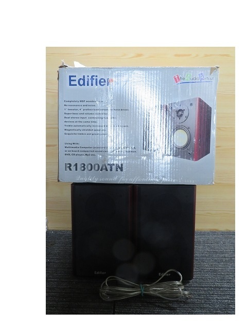 H☆Edifier R1800ATN マルチメディアスピーカー　スピーカーのみ　2基　ペア ◎音出し確認済