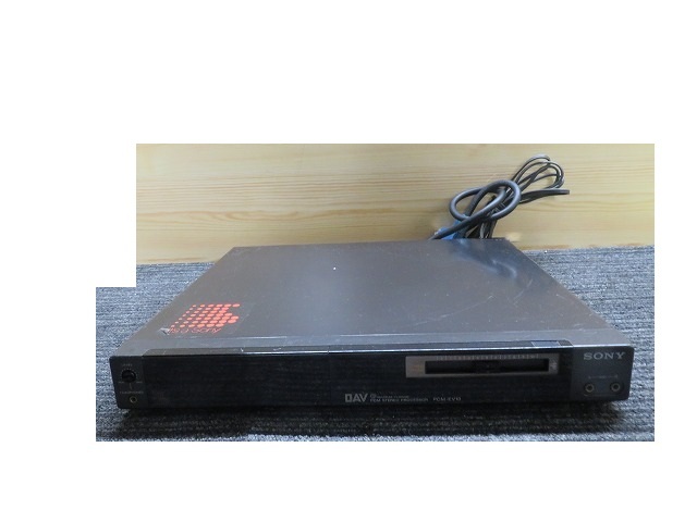 T☆SONY　ソニー PCM-EV10　PCM ステレオ　プロセッサー ◎通電OK