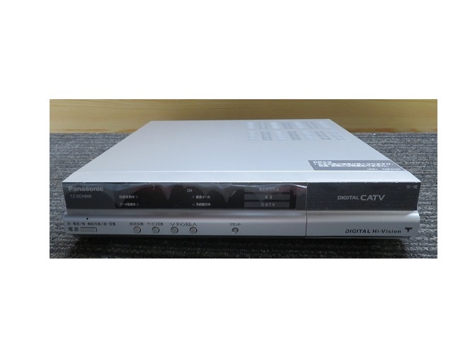 C☆Panasonic　パナソニック CATV デジタル STB　TZ-DCH800　チューナー ◎通電OK ◎動作品