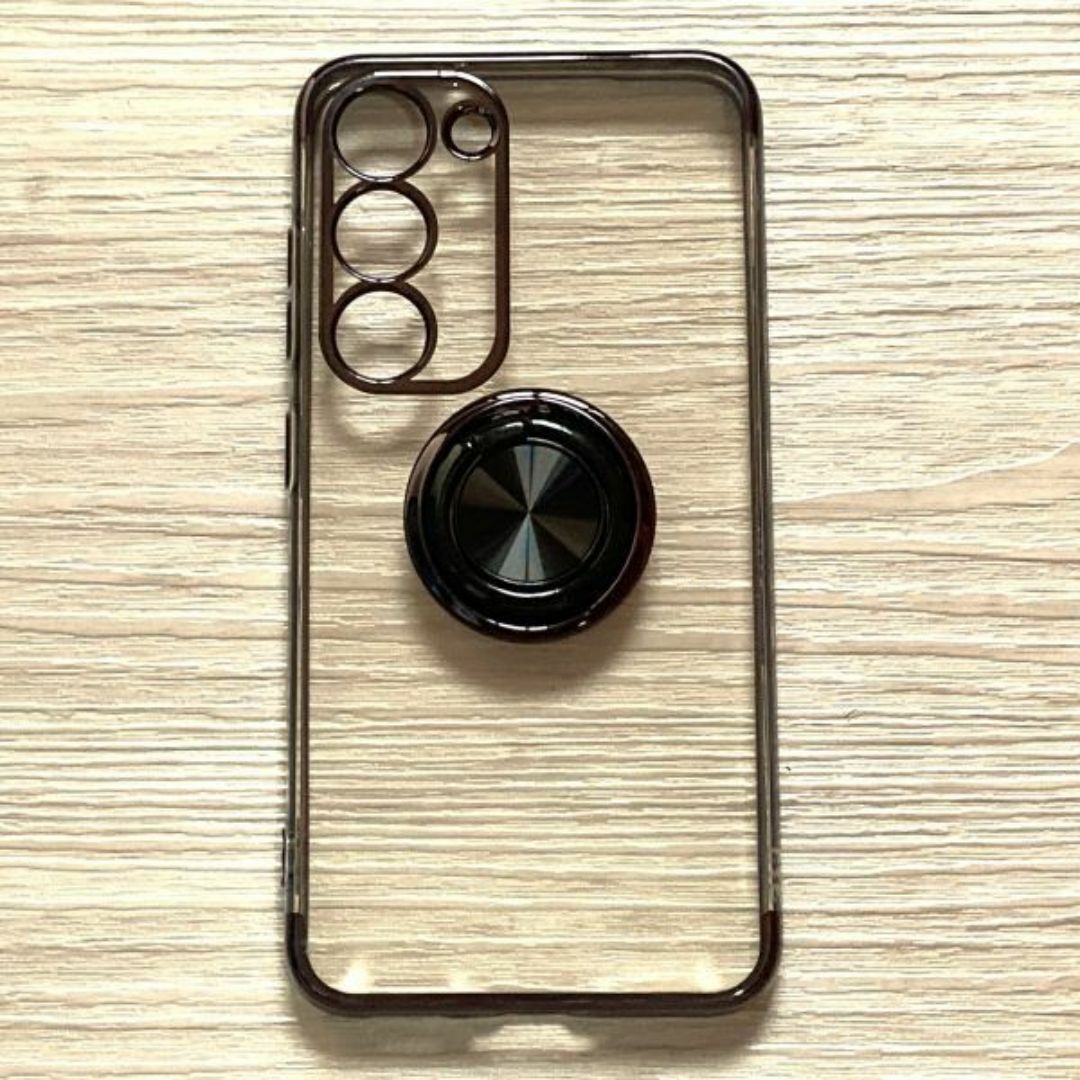Galaxy S23 ソフトケース　 ストラップホール　スマホリング