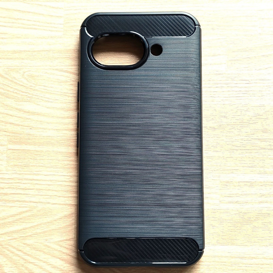 Google Pixel 9a ソフトケース カバー ブラック 管理251-2