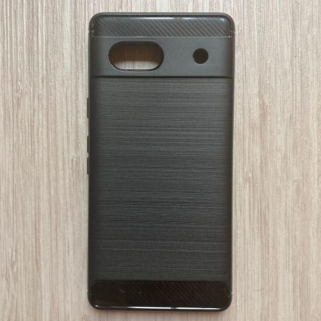 Google Pixel 7a ソフト ケース 　ブラック 管理209-1