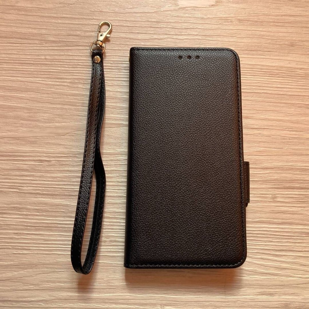 Xperia 10 IV 　手帳型 ケース. ブラック　管理184-13