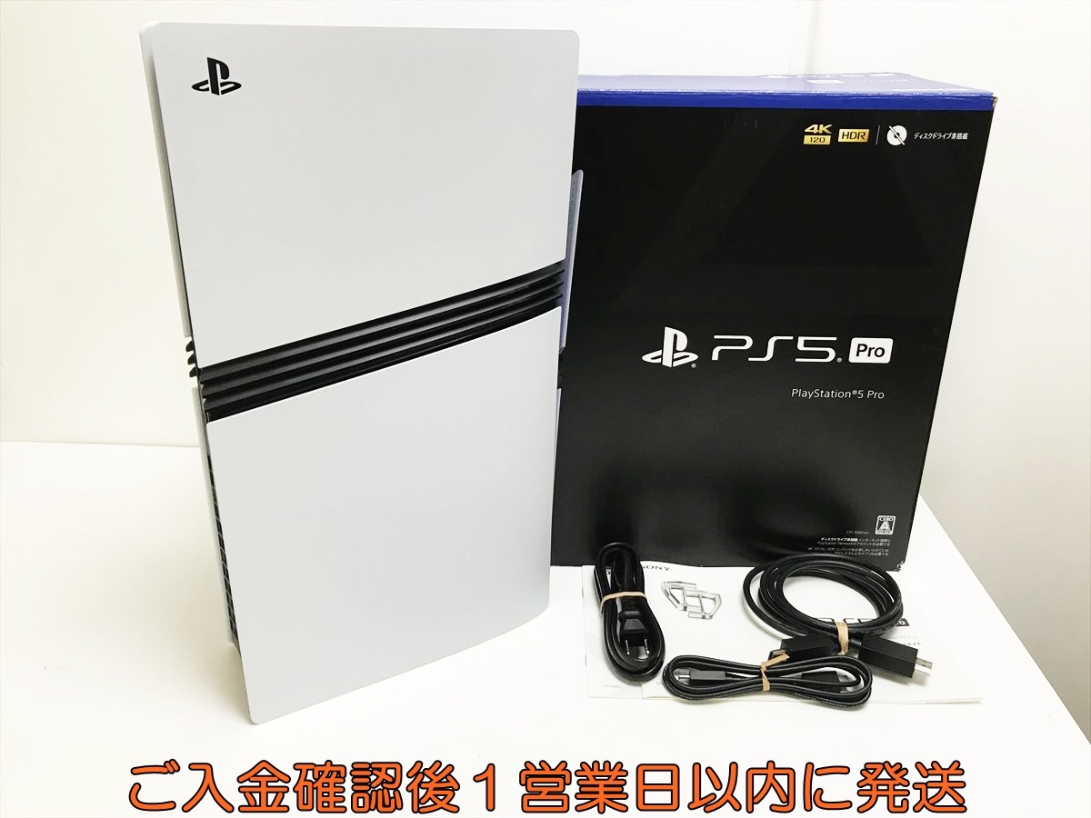【1円】PS5 Pro 本体/箱 セット SONY PlayStation5 Pro CFI-7000 B01 初期化/動作確認済 プレステ5プロ J05-025tt/G4