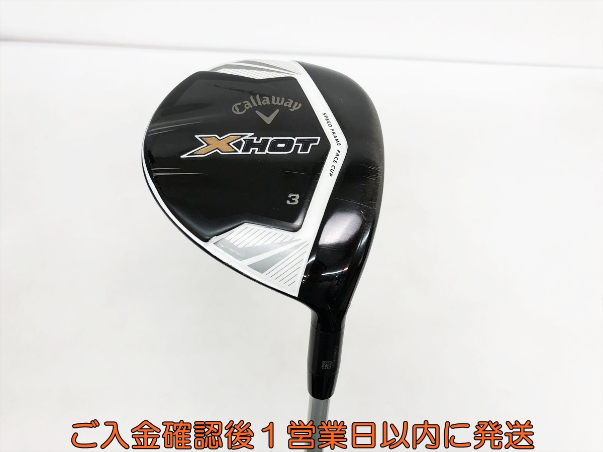 ゴルフ Callaway キャロウェイ X HOT フェアウェイウッド 3W 15° フレックスSR ゴルフクラブ T02-003hr/F7