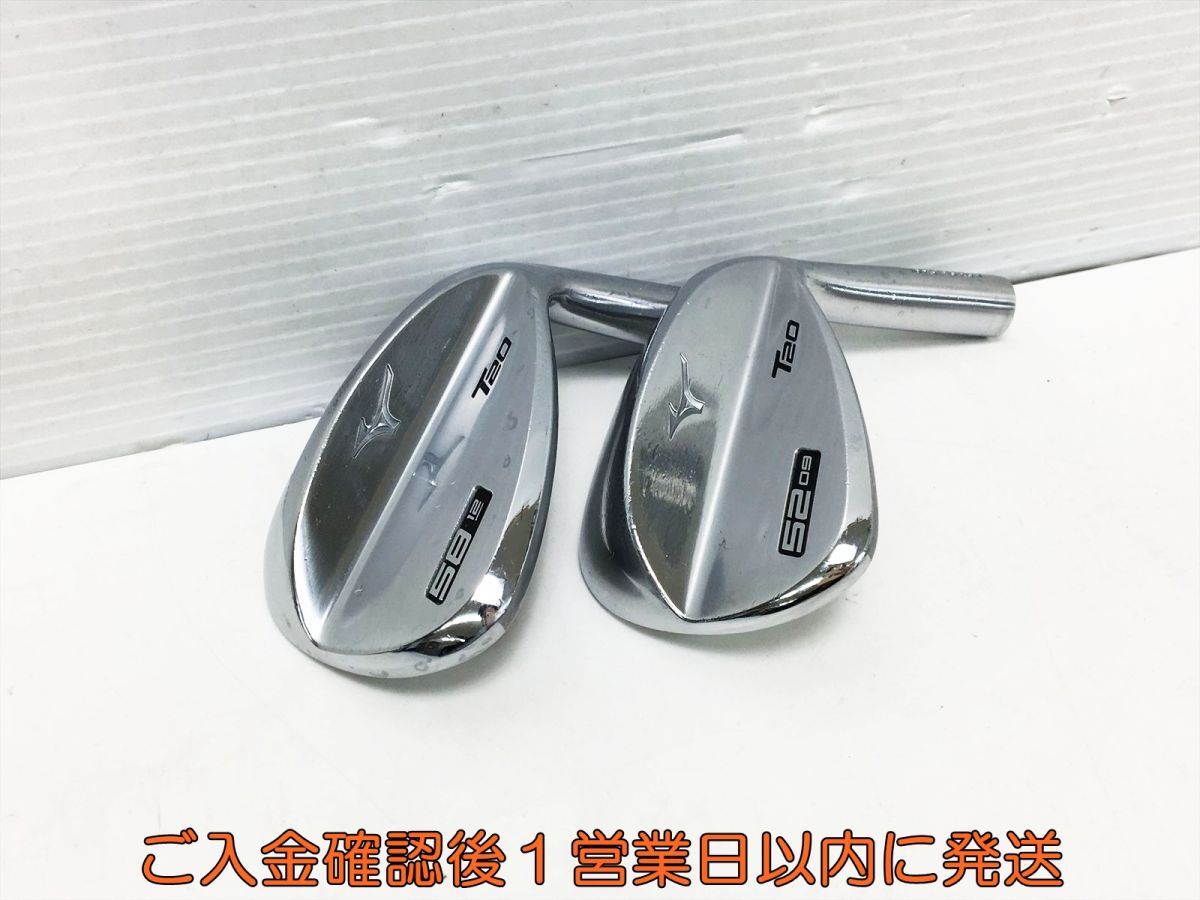 ゴルフ MIZUNO ミズノ T20 ウェッジ 52-09/58-12 2点セット ヘッドのみ ゴルフ用品 まとめ売り J09-188tm/F3