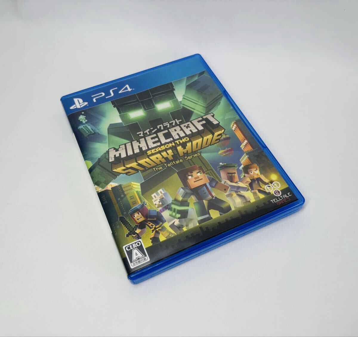 動作品 美品 PS4 マインクラフト ストーリーモード シーズン2 ソフト ディスク ケース付 Minecraft Story Mode プレイステーション 