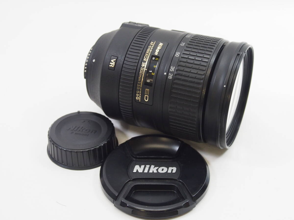 ◎Nikon ニコン AF-S NIKKOR 28-300mm F3.5-5.6 G ED VR（前後レンズキャップ付）