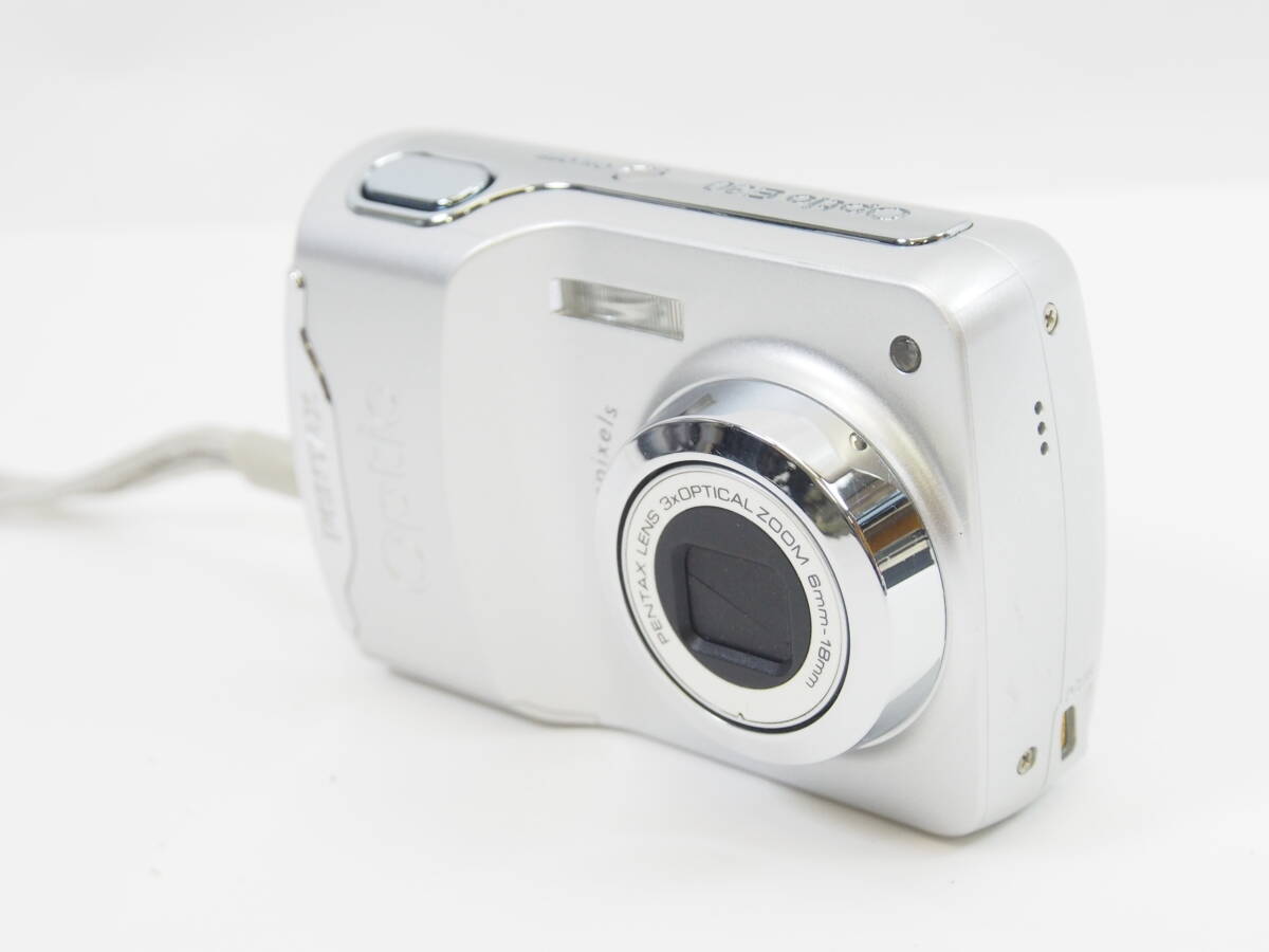 ◎PENTAX ペンタックス Optio E30 コンパクトデジタルカメラ 単三電池仕様