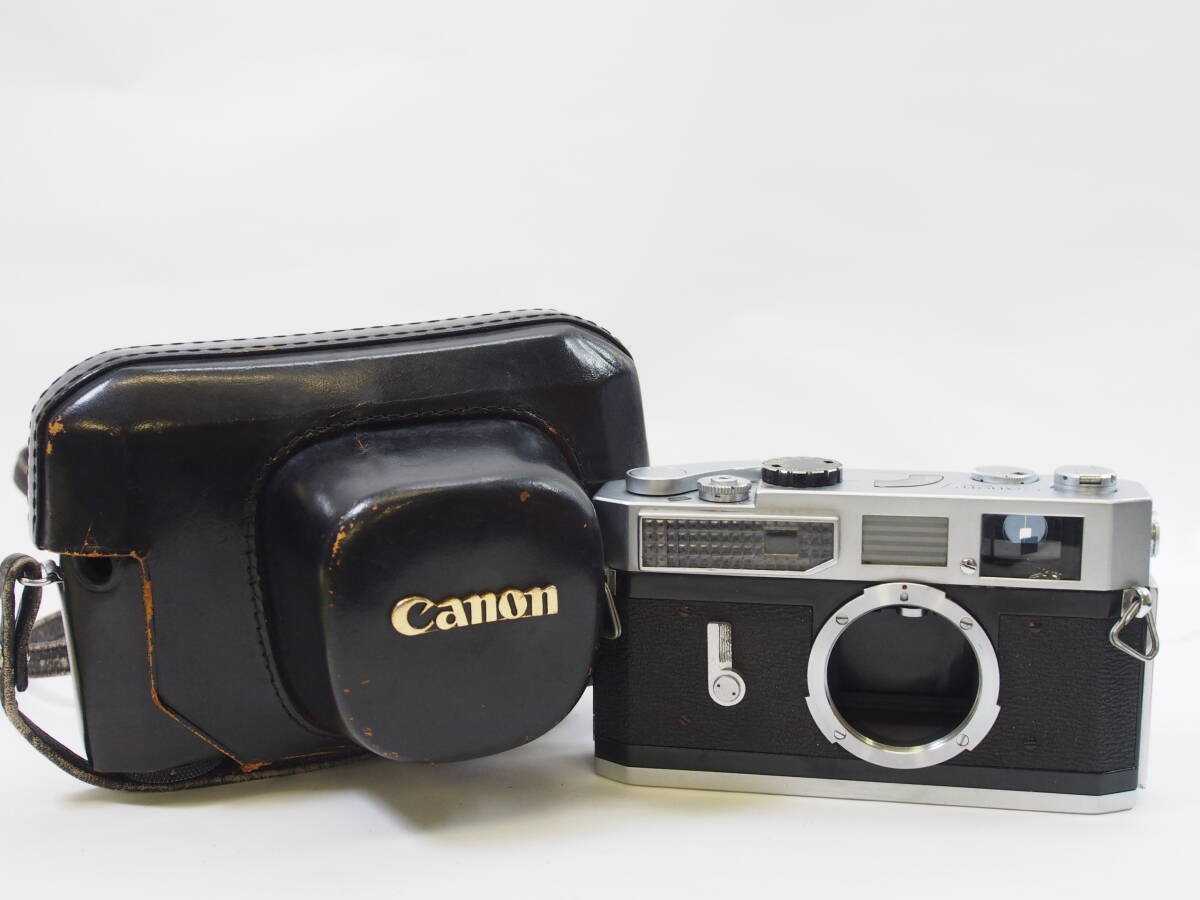◎Canon キヤノン MODEL 7 レンジファインダー ボディ（ケース付）ジャンク品