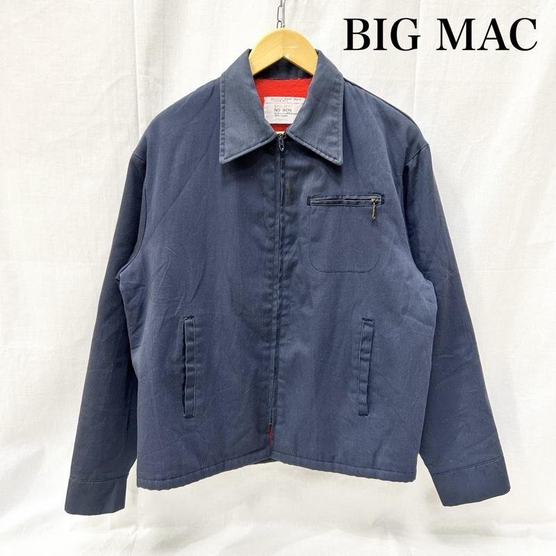 ビックマック 70s JCPenney ワークジャケット navy TALON ZIP -