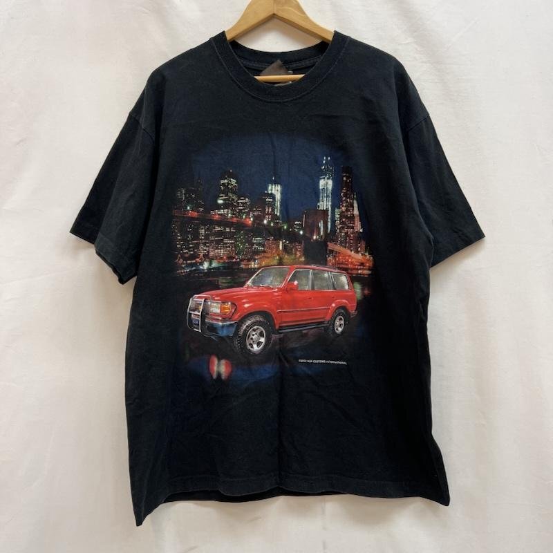 ハフ TOYOTA トヨタ ランドクルーザー プリント Ｔシャツ L