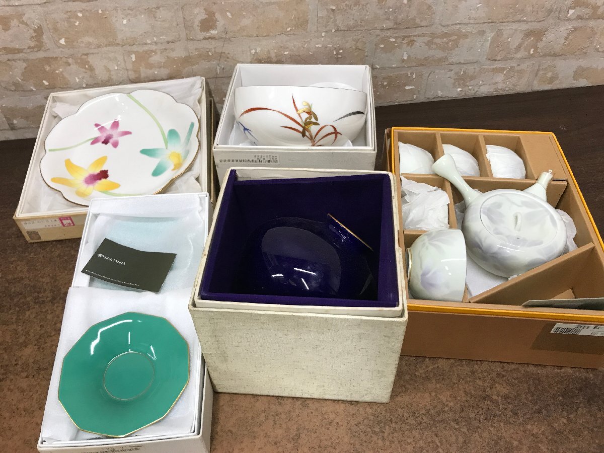 ☆中古品☆　③　香蘭社　深川製磁　箱入り　食器　まとめ売り