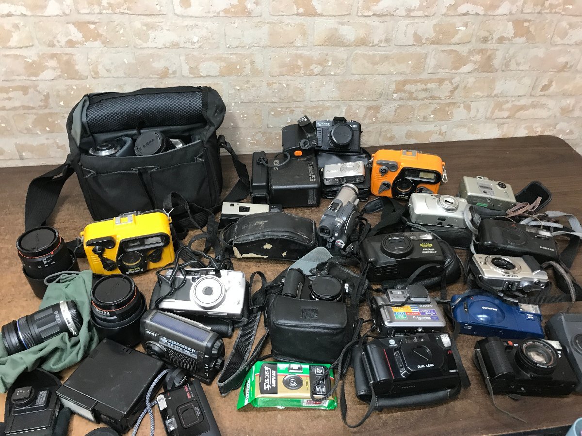 ※ジャンク品※　カメラ　カメラパーツ　まとめ売り　SONY　Konica　PENTAX