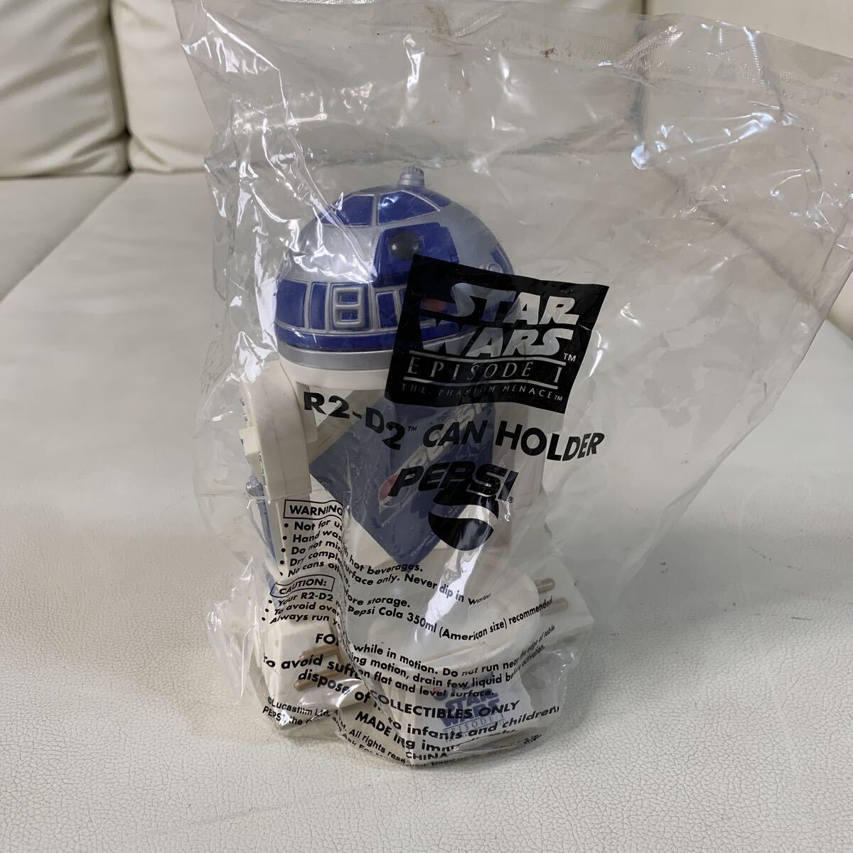 ☆IS-0403ち80 STARWARS スター・ウォーズ ペプシ コラボレーションキャンペーン R2-D2 缶ホルダー 未開封品☆