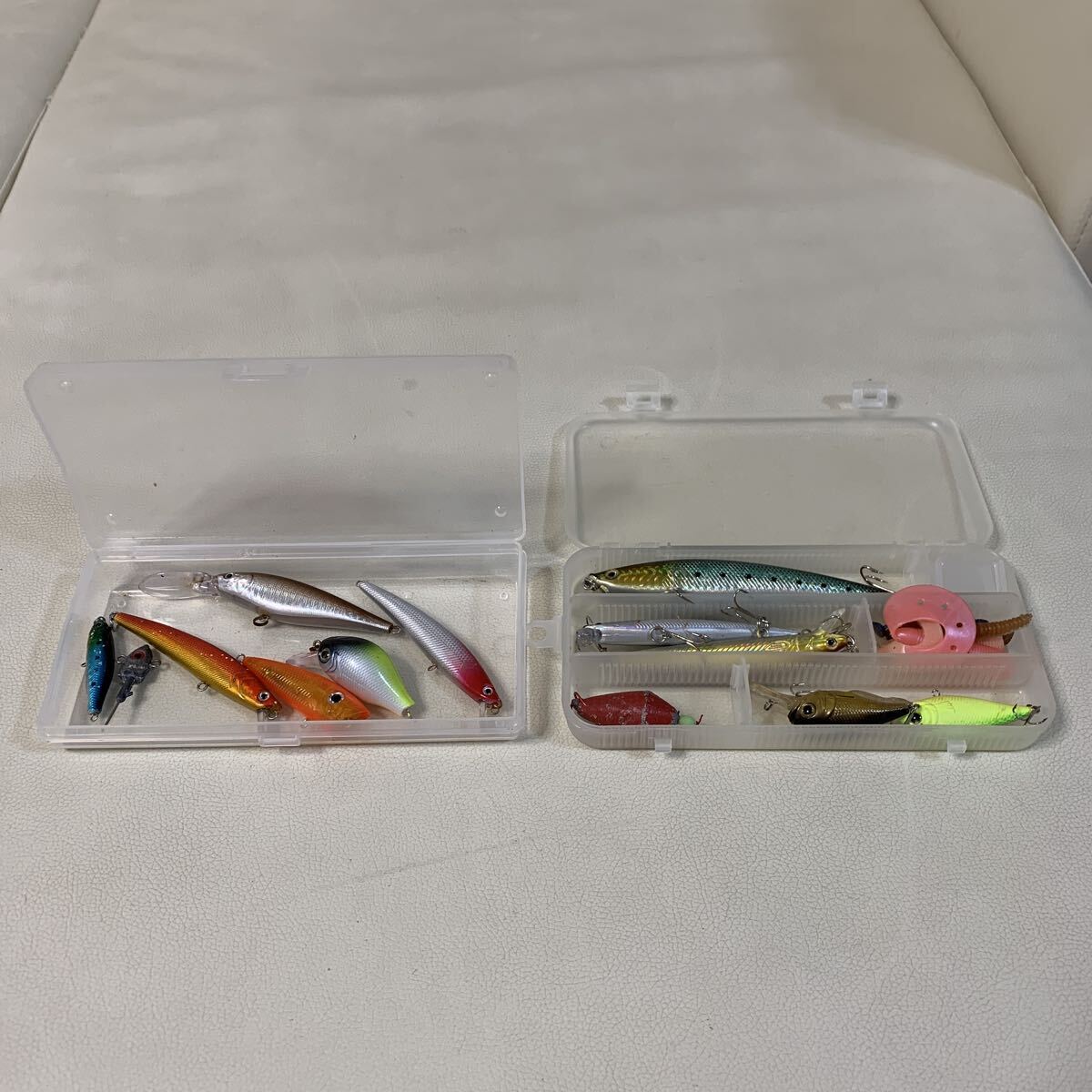 ☆IS-0403に60 ルアー 釣具 フィッシングルアー メタルジグ ハードルアー メガバス ミノー まとめ売り 動作未確認☆