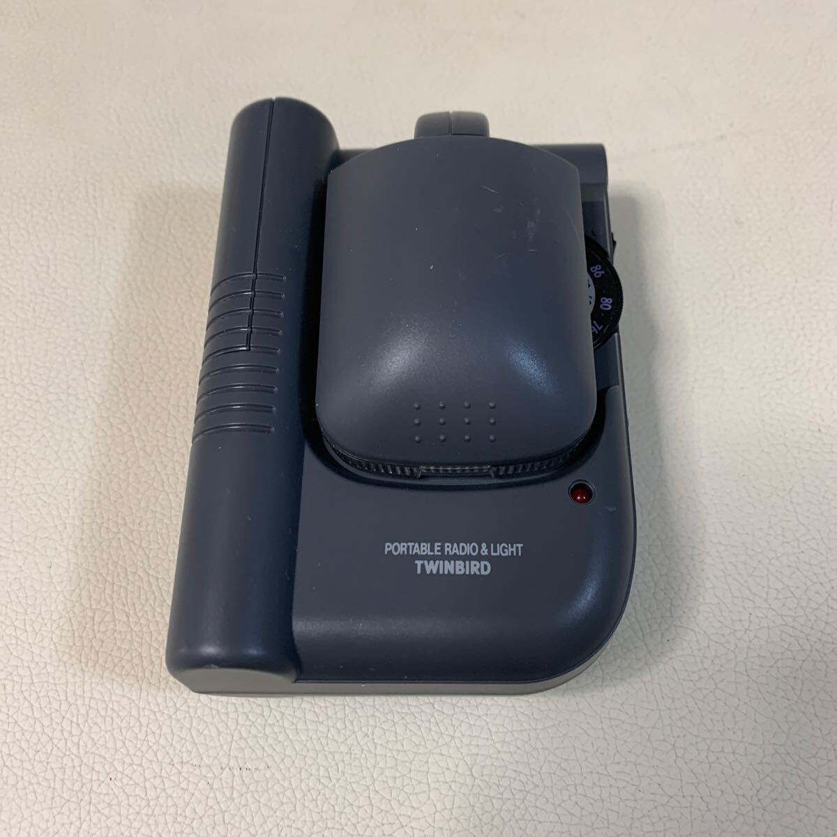 ☆IS-0403ふ60 TWINBIRD ツインバード ポータブルラジオ&ライト LS-3542 動作未確認☆