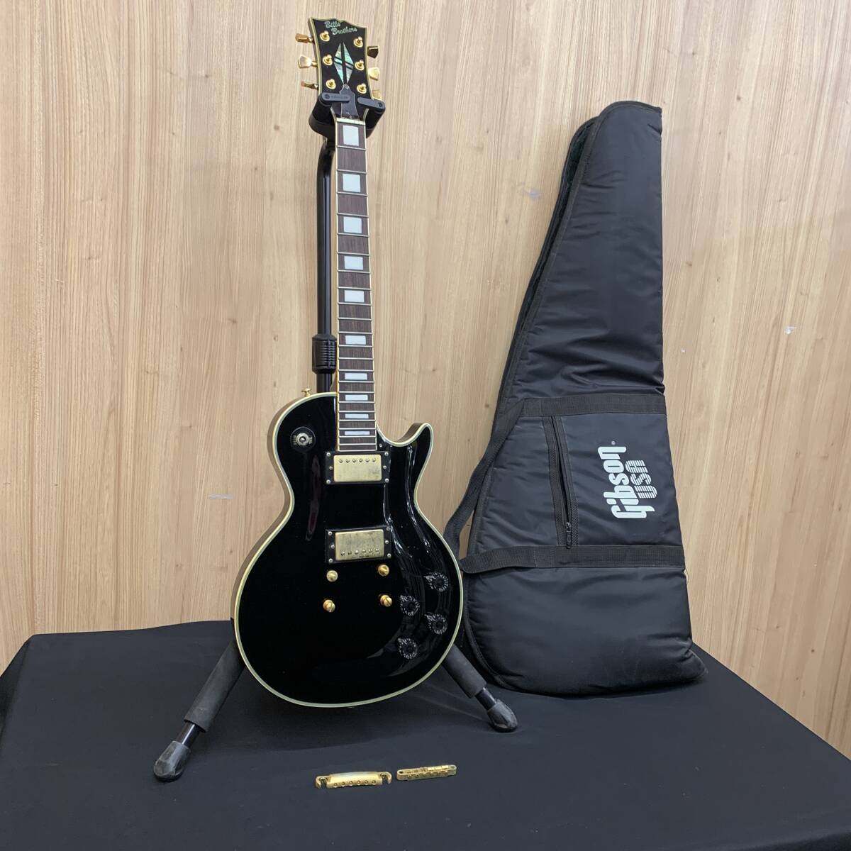 【Y14】 Bills Brothers レスポールカスタムタイプ エレキギター 要修理 5694-29