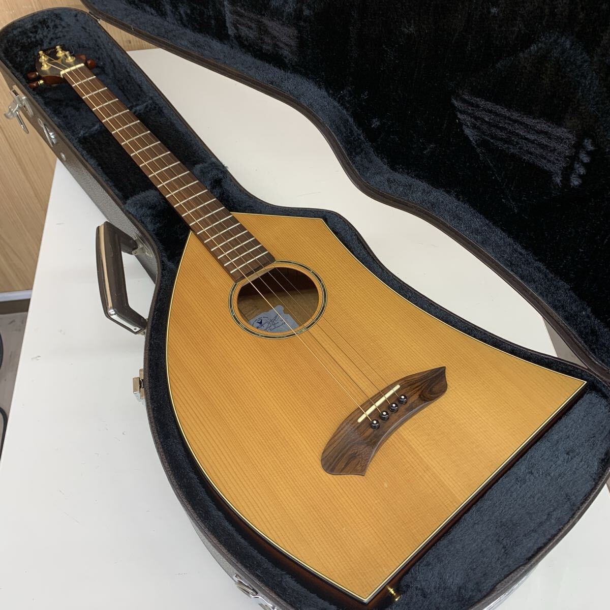 【Y-0】 K.Yairi 一期一会 アコースティック楽器 ケース&保証書付き 2005年製 ケーヤイリ 5651-16