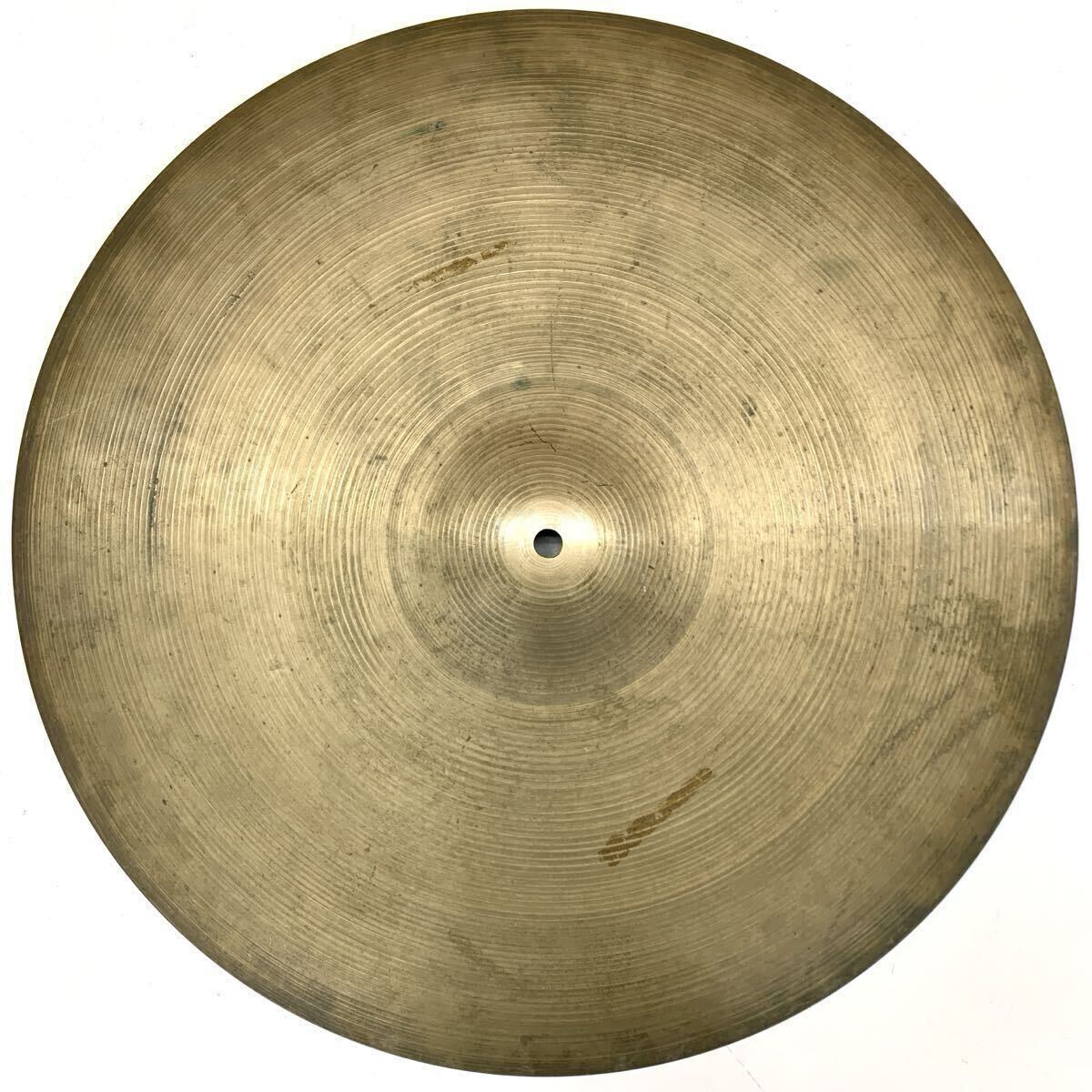 【N-3緑大】 Zildjian A 20 2670g Ride Cymbal Vintage (1970's?) シンバル ライド ヴィンテージAジルジャン タバコ臭あり 5750-73