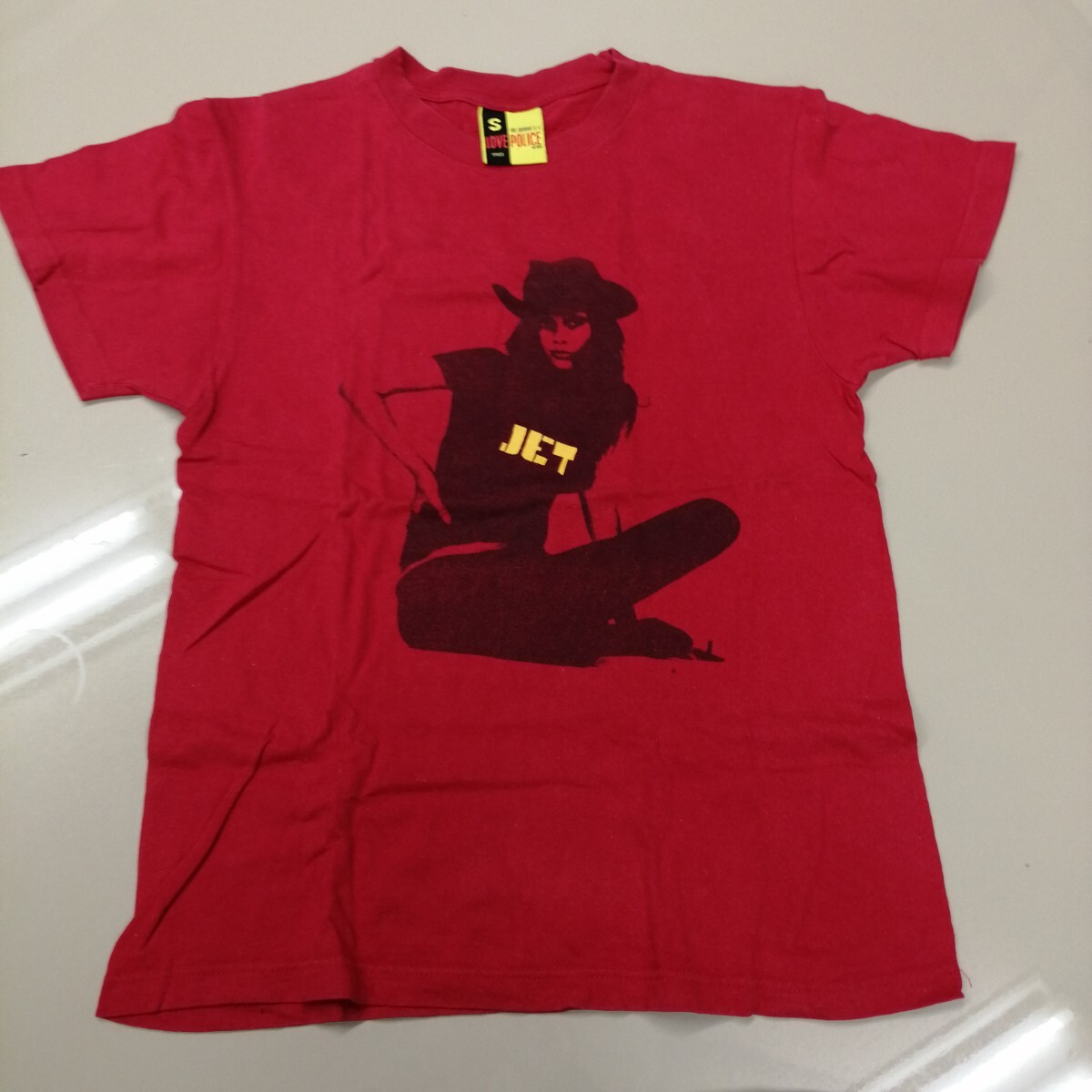 F04 バンドTシャツ　ジェット　JET 赤
