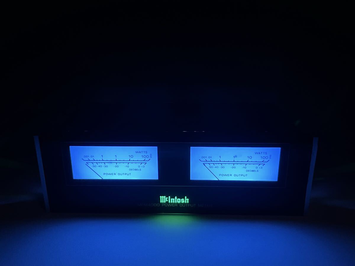 マッキントッシュ MPM4000 LED換装済 パワーアウトプットメーター McIntosh