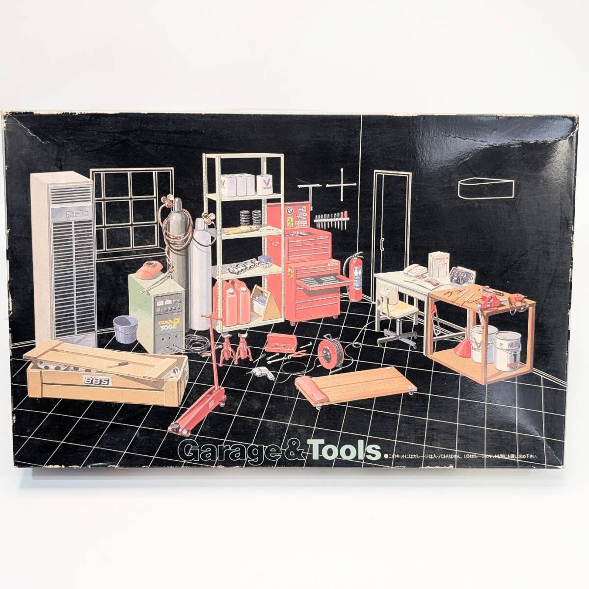 フジミ　プラモデル　ガレージ&ツール Garage & Tools 廃盤品　模型 1/24 Tools ツール
